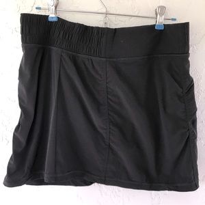 prAna RAILAY SKORT Black Size Medium